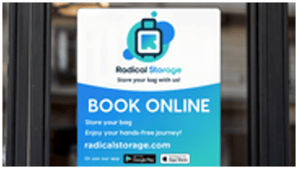 Luggage Storage Via Bixio – Radical Storage